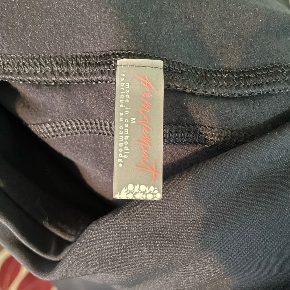 Free People leggings Black Size M - Picture 3 of 3